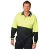 Hi Vis Long Sleeve Polo Shirts